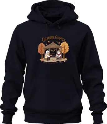 Obrázek produktu pro Gilmore Ghouls kde strašíš, tam tě budu následovat Herbst Geister niedlich Uni mikina s kapucí Kapuzenpullover, Navy, S