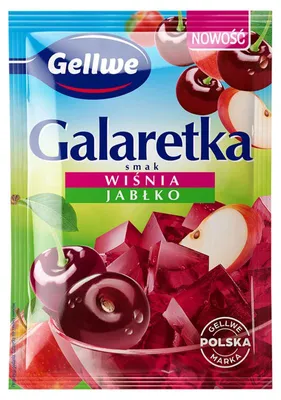 Produktbild von Gellwe Gelee mit Kirsch-Apfel-Geschmack, 72 g