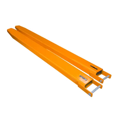 Produktbild von BAUER Gabelverlängerung - 1.600 mm - für 45x100 mm Gabelzinken - geschlossen - orange - Zinkenverlängerung für Stapler und Frontlader