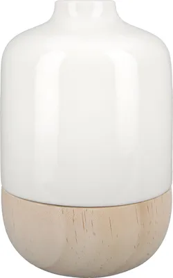 Immagine prodotto di Gilde Vase, "Blanco", Porzellan, weiß, VE 2, H. 16 cm, D. 10.5 cm 50744 4063387507445