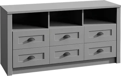 Obrázek produktu pro Komoda RTV130, televizní skříň, nízká komoda, boční komoda, skříň do obývacího pokoje