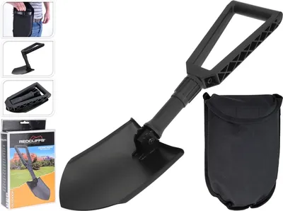 Produktbild von Klappspaten mit Tasche Klappschaufel Feldspaten Spaten Schaufel klappbar