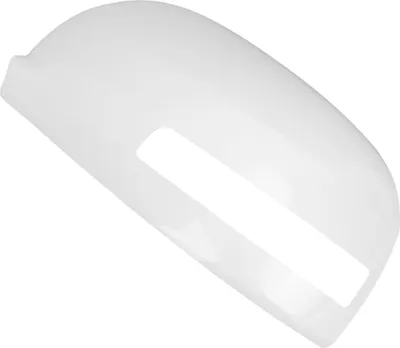 Produktbild von Weiße Rückspiegel-Abdeckkappe mit Blinkerloch, schützende ABS-Seitentürflügelverkleidung, Ersatz für Outlander 2013–2019, links (7632C647HA)