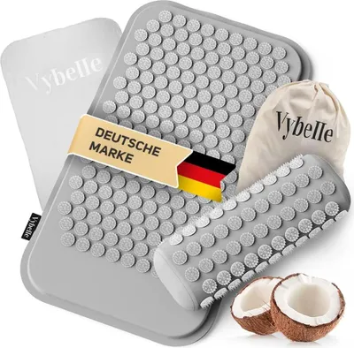 Produktbild von Akupressurmatte mit Kissen - für Entspannung und Wohlbefinden - CO2-neutral