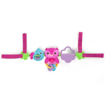 Productafbeelding van Bright Starts Muziekmobiel voor autostoeltje, Busy Birdies, roze, K52159