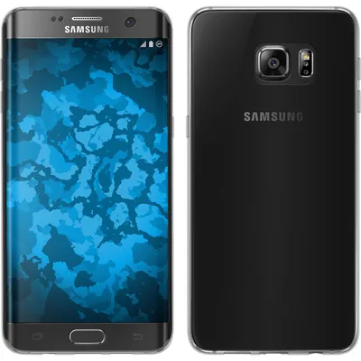 Produktbild von PhoneNatic Case kompatibel mit Samsung Galaxy S7 Edge - Crystal Clear Silikon Hülle transparent Cover