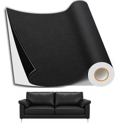 Imagen del producto de Omgoods - Parche de reparación de cuero autoadhesivo, 43 x 200 cm, para muebles