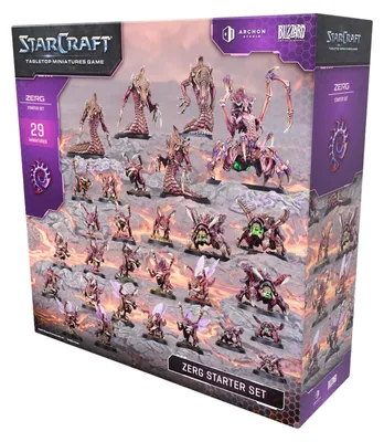 Immagine prodotto di StarCraft Zerg Starter Set - 26 Miniature