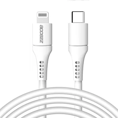 Immagine prodotto di Cavo da Lightning a USB-C MFI da Accezz - 2 m - Bianco