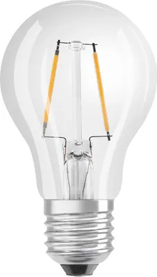 Obrázek produktu pro OSRAM HOMELIGHTING 4058075211261 LED (monochrome) EEC E (A - G) E-27 Pear shape 2.2 W = 25 W Warm white (Ø x H) 60 mm x 60 mm 1 pc(s)