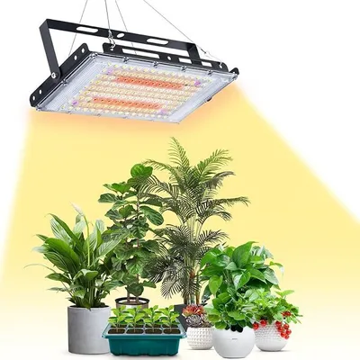 Produktbild von Pflanzenwachstumslicht für den Innenbereich, LED Vollspektrum Pflanzenwachstumslicht, für Pflanzen im Innenbereich in Gewächshauszelten