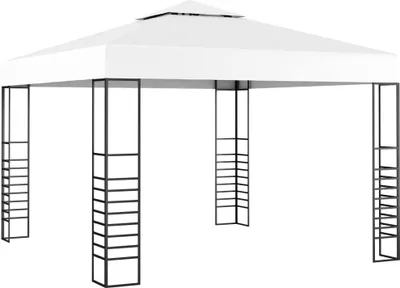 Image de The Living Store Pavillon de jardin 3×3 m Blanc