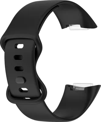 Obrázek produktu pro INF Silikonový náramek pro Fitbit Charge 5 a Charge 6 Černá S