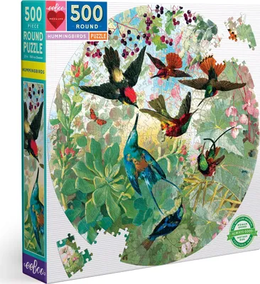 Produktbild von eeBoo Hummingbirds, 500 Stück(e), Tiere