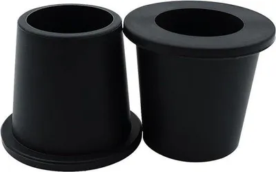 Obrázok produktu pre Silikónový stolový slnečník na terasu, čierny, do vnútorného dvora, vhodný do kaviarní a čajovní.