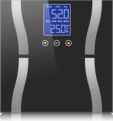 Obrázok produktu pre Verk 17092 Analytická osobná váha, Bluetooth, 180 kg čierna
