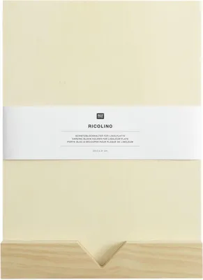 Produktbild von Schnitzblockhalter für Linolplatte100%, 22,5 x 31 cm