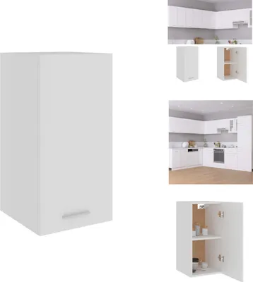Produktbild von vidaXL Hängeschrank Weiß 29,5x31x60 cm Holzwerkstoff -  Küchenschränke