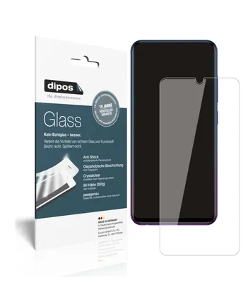 Produktbild von 2x Schutzfolie für Vivo iQOO U1 - Anti-Shock 9H Folie dipos Glass Kunststoffglas