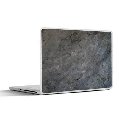 Produktbild von MuchoWow® Laptop Aufkleber Sticker Cover Schiefer - Verwittert - Industriell - Grau 25x18 cm - Laptop-Deko