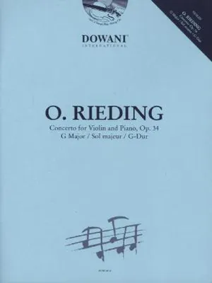 Produktbild von Concerto for Violin and Piano, Op. 34, für Violine und Klavier, m. Audio-CD