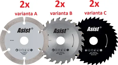 Obrázok produktu pre Segmentovaný diamantový kotúč pre AE5KR55DN-BMC, 2ks ASIST AE5A020