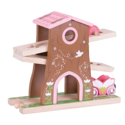 Obrázok produktu pre Bigjigs Rail Rozprávkový domček na strome s dráhou