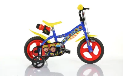 Produktbild von Brandweerman Sam 12" kinderfiets met accessoires