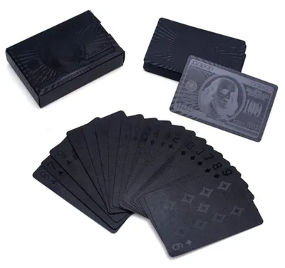 Imagen del producto de Cartas de juego Czarne - Juego de 54 cartas