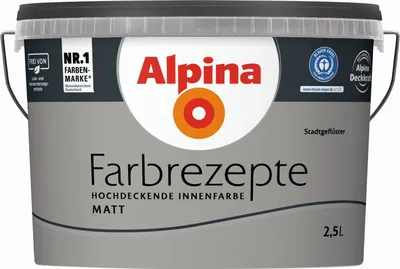 Produktbild von Alpina Farbrezepte Stadtgeflüster matt 2,5 L
