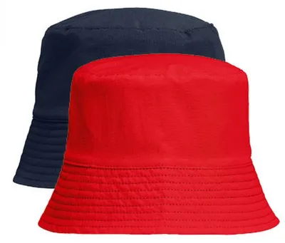Immagine prodotto di SOLs 03999 | Cappello a secchiello unisex in nylon da S/M a M/L - Colore: French Navy/Bright Red - Taglia: S/M