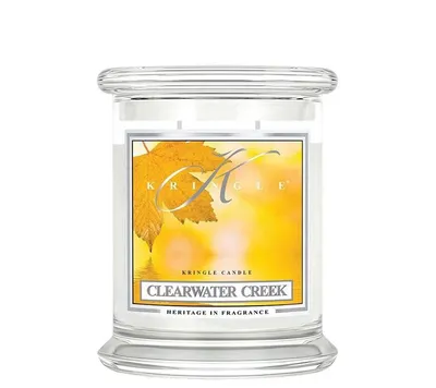 Zdjęcie produktu dla Świeca zapachowa Kringle Candle, seria "Duftkerze", rozmiar "Medium", zapach "Clearwater Creek"