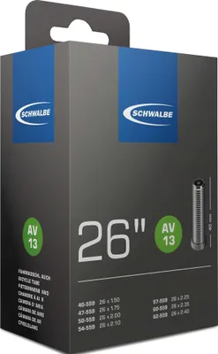 Zdjęcie produktu dla Schwalbe Tube 1,5 -2,5''-40-62 mm Rura rowerowa 40.0 Schrader