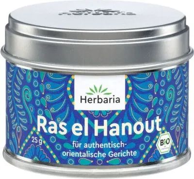 Produktbild von Herbaria Ras el Hanout Gewürzmischung  25 g