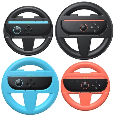 Produktbild von Lenkrad für die Konsole – Set mit 4 Stück für Nintendo Switch 2 – Ergonomisch