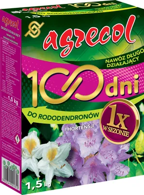 Zdjęcie produktu dla Nawóz do rododendronów i hortensji AGRECOL 100Dni 1.5KG