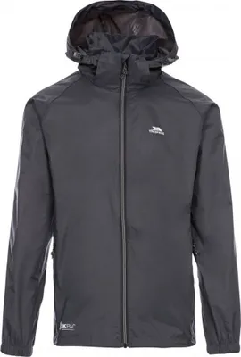 Produktbild von Trespass Uni Regenjacke Qikpac X TP4773 (M) (Dunkelgrau)