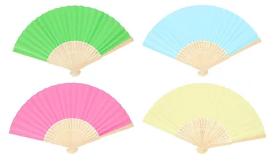Produktbild von Spanischer Fächer in Farbe, 20 cm