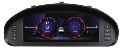 Produktbild von Digitales Instrumentencluster, 10,25 Zoll HD-Bildschirm, Kompatibilität mit Peugeot 407, Cluster