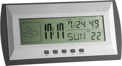 Obrázek produktu pro TFA - Digitale Wetterstation 35.1065 - grau/silber