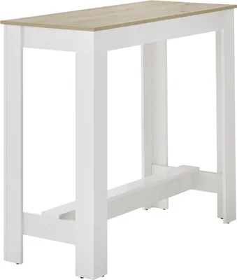 Zdjęcie produktu dla Bartisch >Modesto< in Artisan Eiche Dekor, weiß - 115x103x50 (BxHxT)