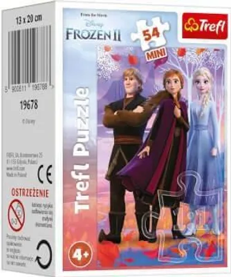 Produktbild von Lizenz Mini Puzzle 54 Teile sortiert im Display