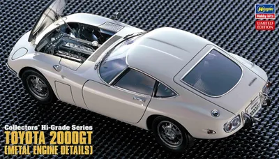 Image de Toyota 2000GT avec pièces métalliques / 1:24