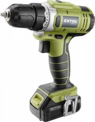 Obrázok produktu pre Aku vrtací šroubovák Extol Craft (402400) 12V Li-ion, 1300mAh