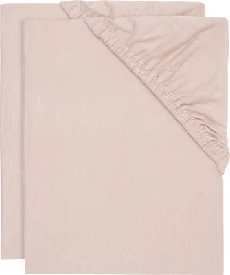 Produktbild von Jollein Jersey Spannbettlaken - 40 / 50 x 80 / 90 cm - Wild Rose