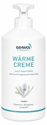 Produktbild von GEHWOL wärmende Fußcreme stark für kalte Füße 500 ml