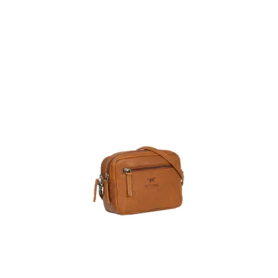 Produktbild von MUSTANG Leder Umhängetasche Catania Crossbody Cognac braun
