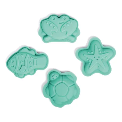 Obrázek produktu pro Bigjigs Toys Silikonové formičky zelené Eggshell