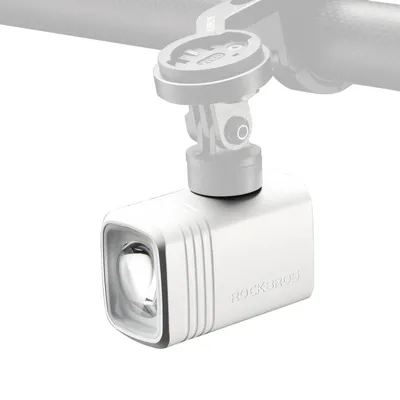 Zdjęcie produktu dla ROCKBROS Potężne światło rowerowe LED o mocy 1000 lumenów Przednie światło rowerowe USB z możliwością ładowania Wodoodporne IPX6, światło do rowerów MTB i szosowych Białe