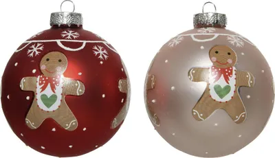 Produktbild von Kaemingk Weihnachtsbaumkugel Lebkuchenmann